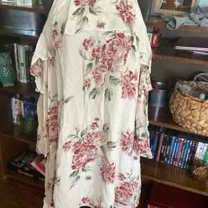 Sanctuary mini floral dress size Med